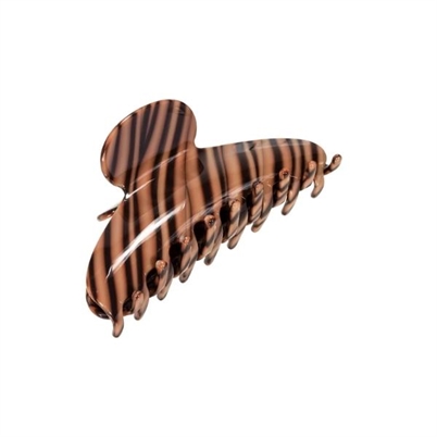 Pico Grande Carver Hårklemme Chocolate Stripe Shop Online Hos Blossom